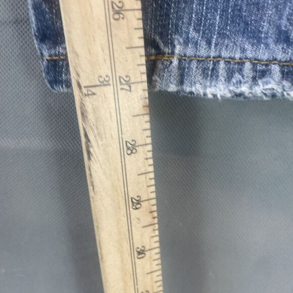 Levis 505 Jeans Mens 31x30 Straight Regular Fit Mid Rise Med Wash - Picture 10 of 10